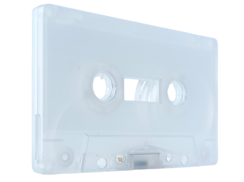 Ice Clear Cassette Tape