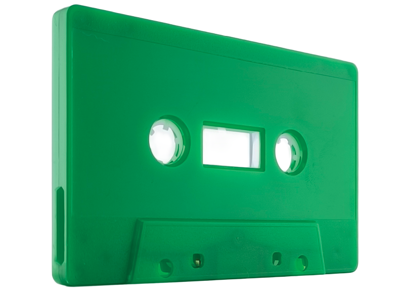 Green Solid C0 Cassette